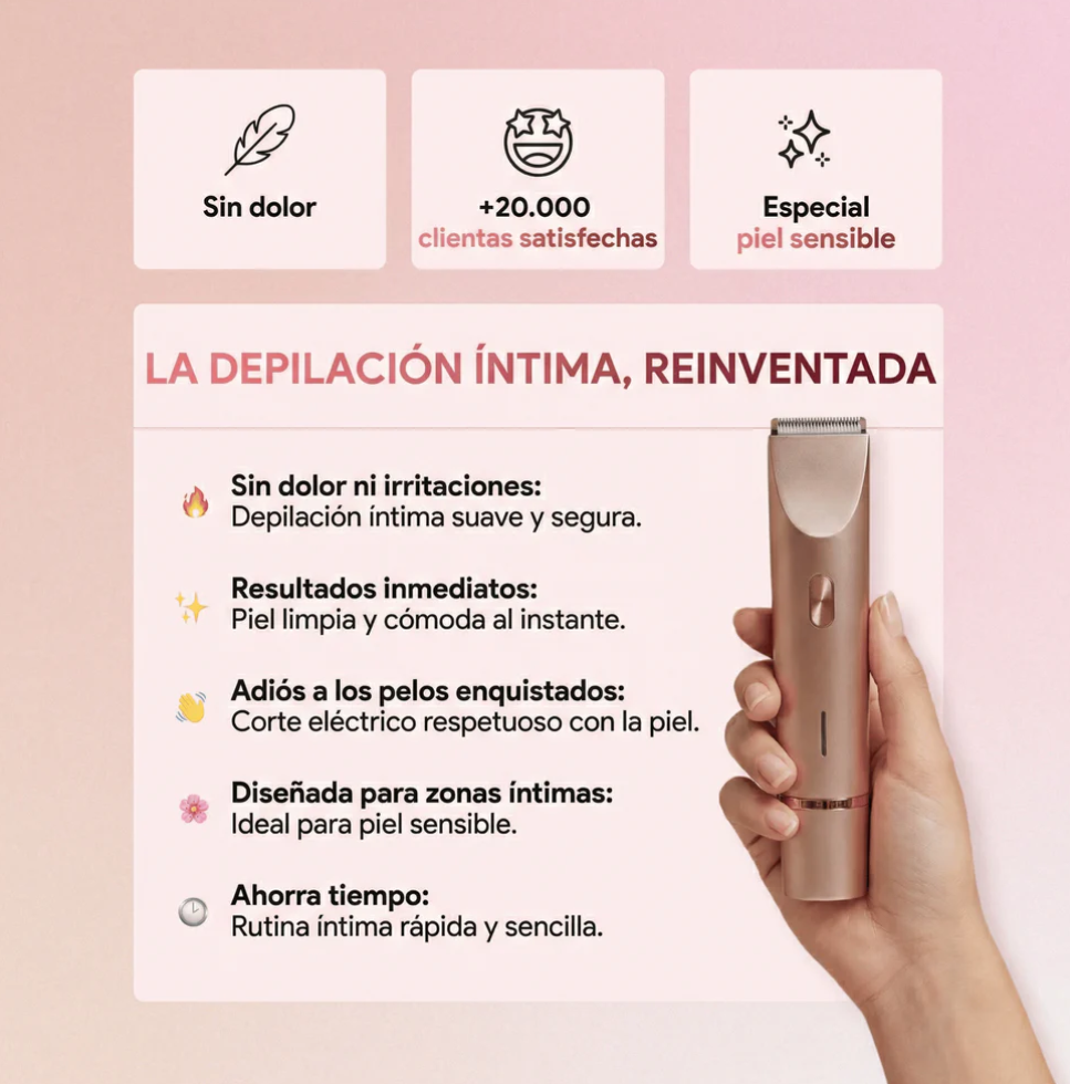 Depiladora doble cabezal LUX