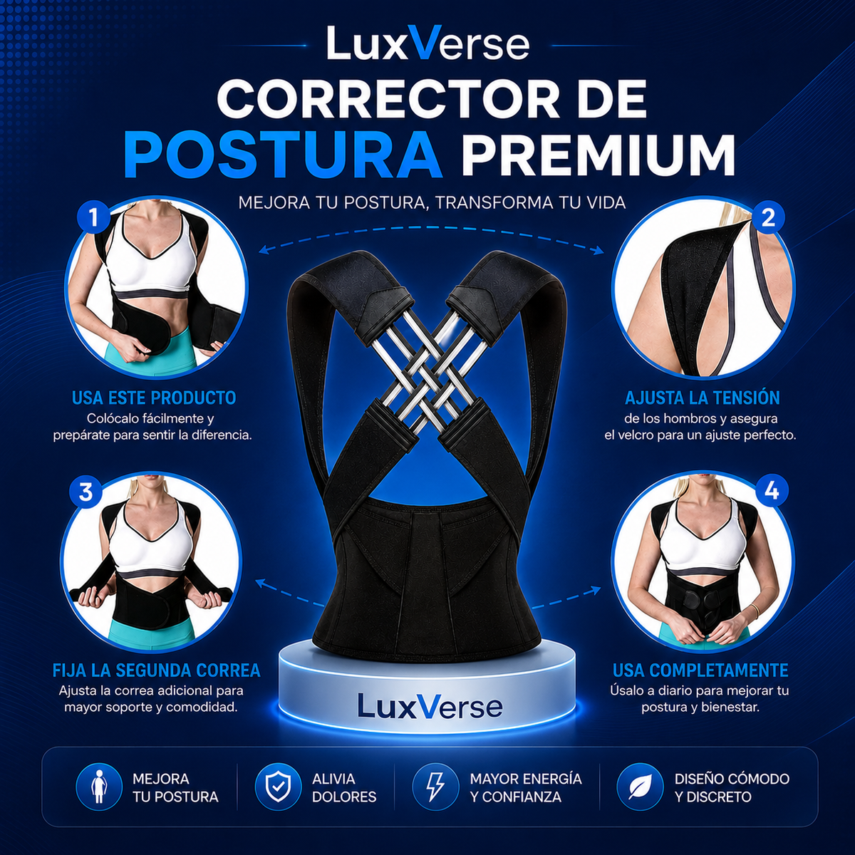 Corrector de Postura LUX