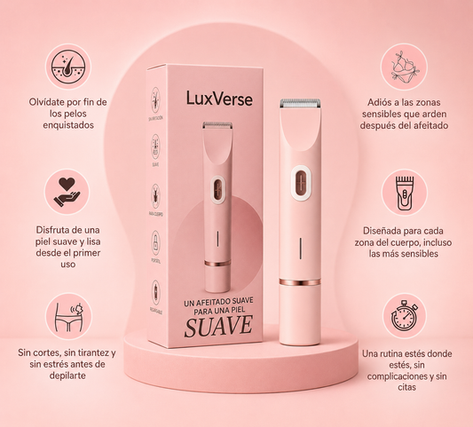 Depiladora doble cabezal LUX
